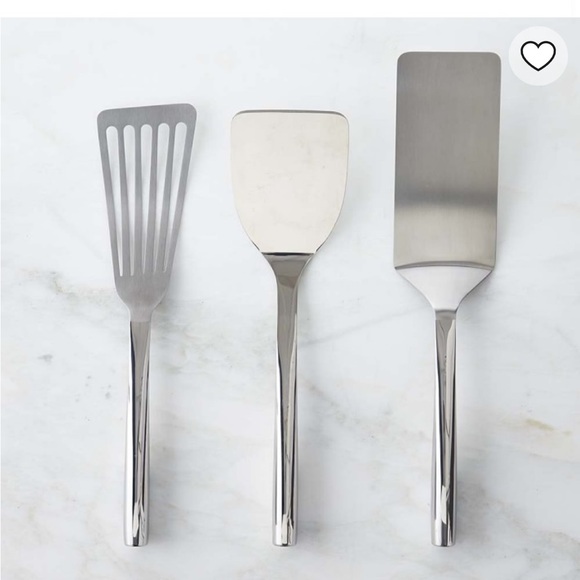 NEW in box Williams Sonoma stainless steel tools kitchen spatula set. - Picture 6 of 7